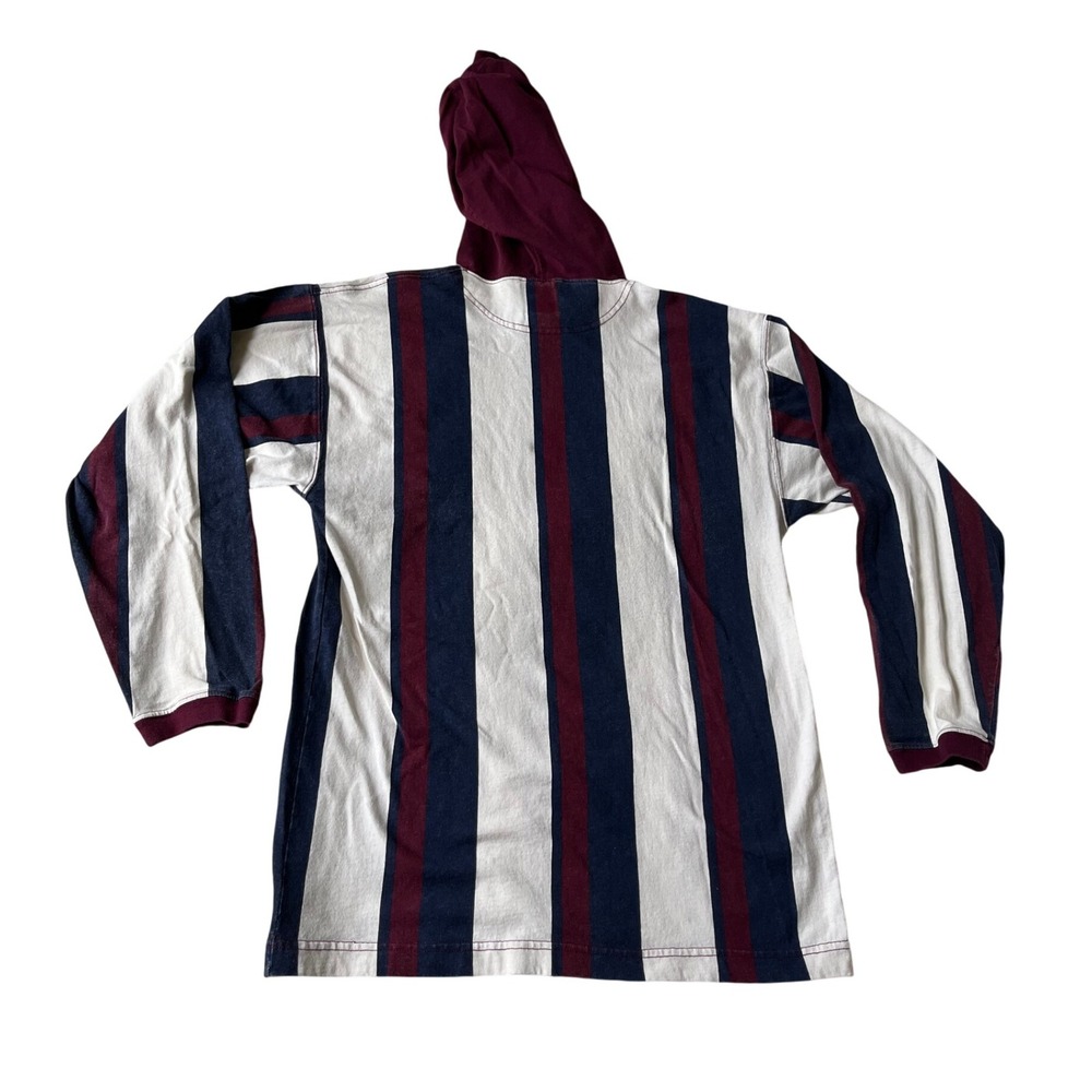 Vtg Striped Baja Surf Jerga Hoodie - Picture 3 of 7